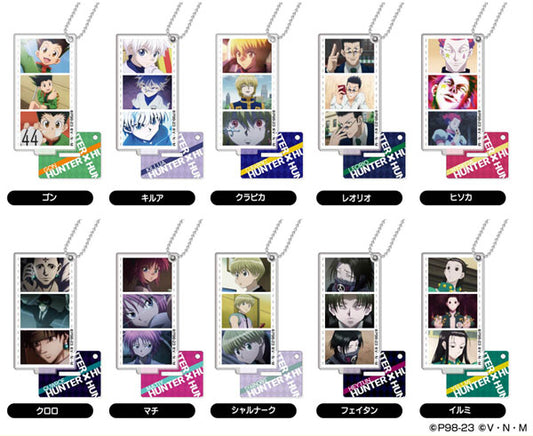 (Hasepro) 名ｼｰﾝｱｸﾘﾙｽﾀﾝﾄﾞｷｰﾎﾙﾀﾞｰ HUNTER×HUNTER keychain