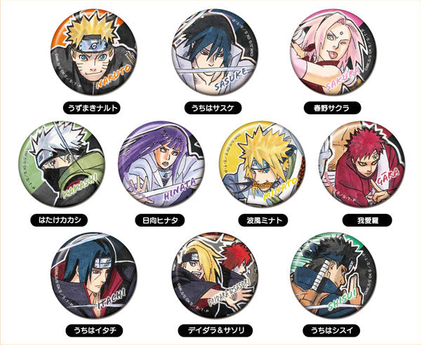 (Hasepro) CANバッジ NARUTO (再販)