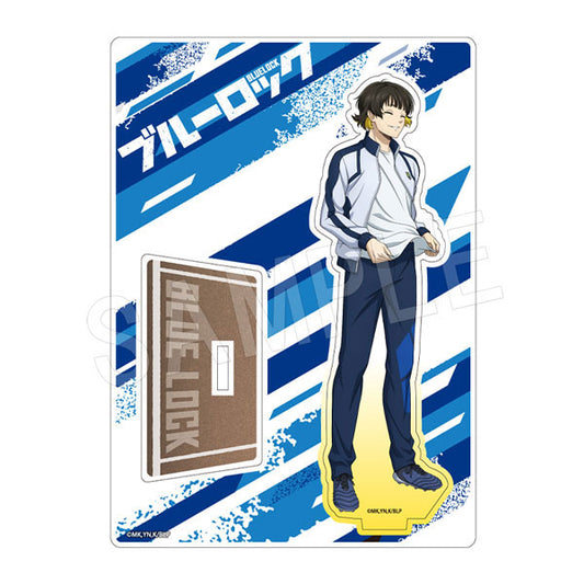 (Chinese and foreign industry) ﾌﾞﾙｰﾛｯｸｱｸﾘﾙｽﾀﾝﾄﾞﾄﾚｰﾆﾝｸﾞver. 祽楽回acrylic stand