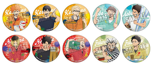 カラパレ ハイキュー!! ペイントスーツ  缶バッジ badge (TakaraTomyArts)