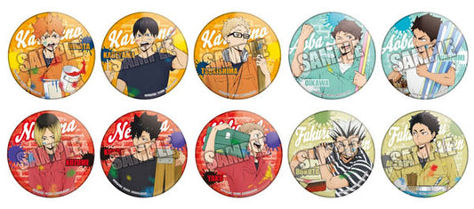 カラパレ ハイキュー!! ペイントスーツ  缶バッジ badge (TakaraTomyArts)