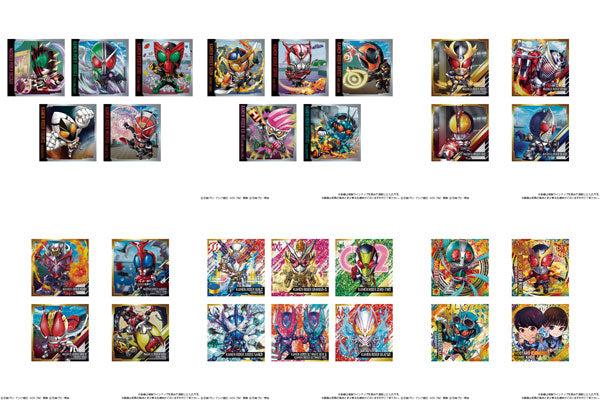 にふぉるめーしょん 仮面ライダー シールウエハース wafer sticker (BANDAI)
