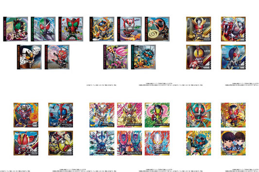 にふぉるめーしょん 仮面ライダー シールウエハース wafer sticker (BANDAI)