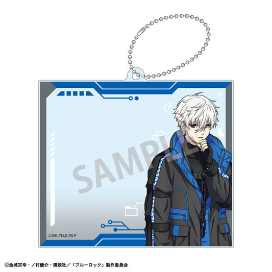 Blue Rock 相框鑰匙圈 Seishiro Nagi Cyberpunk [Kamio Japan] as.
