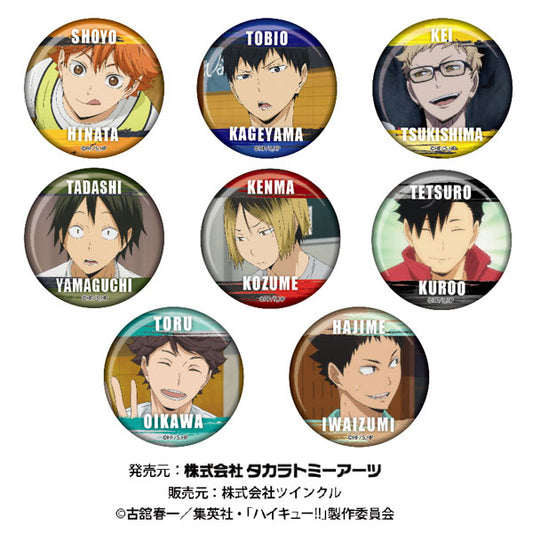 ハイキュー!! 百面相缶バッジ vol.3 badge (ツインクル)