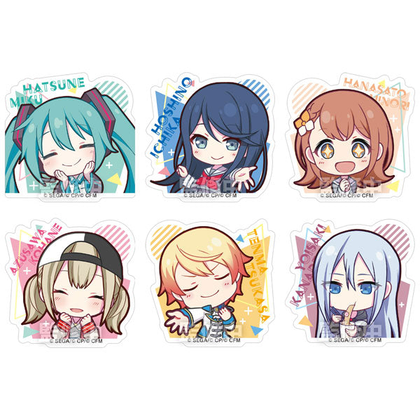 ﾌﾟﾛｼﾞｪｸﾄｾｶｲ ｶﾗﾌﾙｽﾃｰｼﾞ! feat. 初音ﾐｸ ｽﾃｯｶｰ付きｸﾞﾐ (BANDAI) sticker