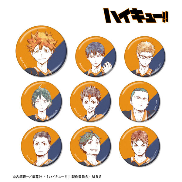 (ｱﾙﾏﾋﾞｱﾝｶ) ﾊｲｷｭｰ!! TD Ani-Art 第1弾 ﾒﾀﾘｯｸ缶ﾊﾞｯｼﾞ ver.A badge