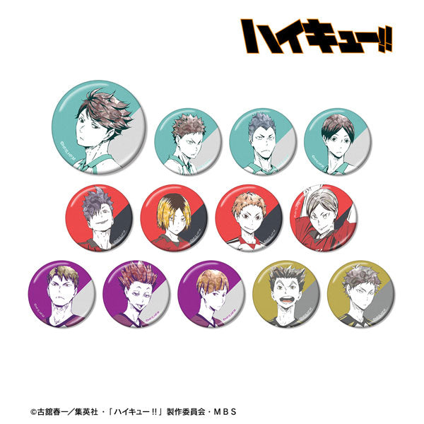 ﾊｲｷｭｰ!! TD Ani-Art 第1弾 ﾒﾀﾘｯｸ缶ﾊﾞｯｼﾞ ver.B (ｱﾙﾏﾋﾞｱﾝｶ)  badge