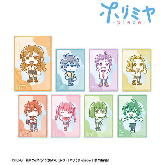 ﾎﾘﾐﾔ -piece- 描起しArt byｽｽﾞｷﾊﾙｶ TDｱｸﾘﾙｶｰﾄﾞ  (ｱﾙﾏﾋﾞｱﾝｶ) acrylic card