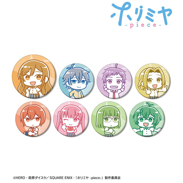 ﾎﾘﾐﾔ -piece- 描起しArt byｽｽﾞｷﾊﾙｶ TDﾏｯﾄ缶ﾊﾞｯｼﾞ badge (ｱﾙﾏﾋﾞｱﾝｶ)