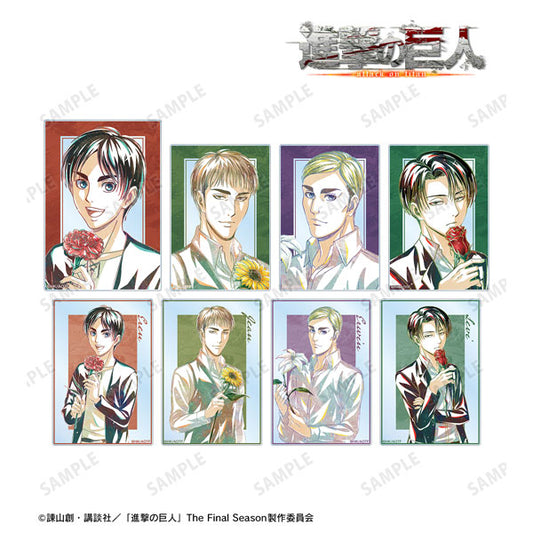 進撃の巨人 Flower Shop ver. TD Ani-Art ｱｸﾘﾙｶｰﾄﾞ (ｱﾙﾏﾋﾞｱﾝｶ)  card