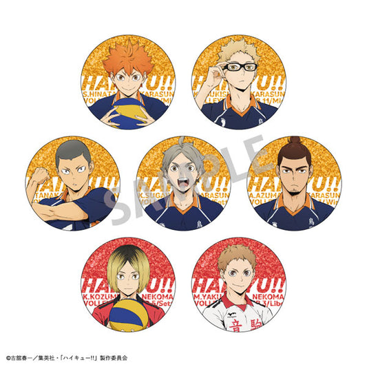 ハイキュー!! トレーディンググリッター缶バッジvol.1 badge (ｶﾐｵｼﾞｬﾊﾟﾝ)