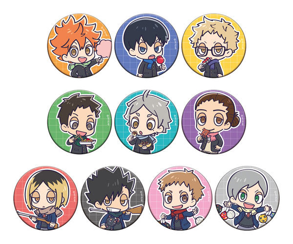 アニメ『ハイキュー!!』 ミニキャラ缶バッジコレクション (medicos)  badge