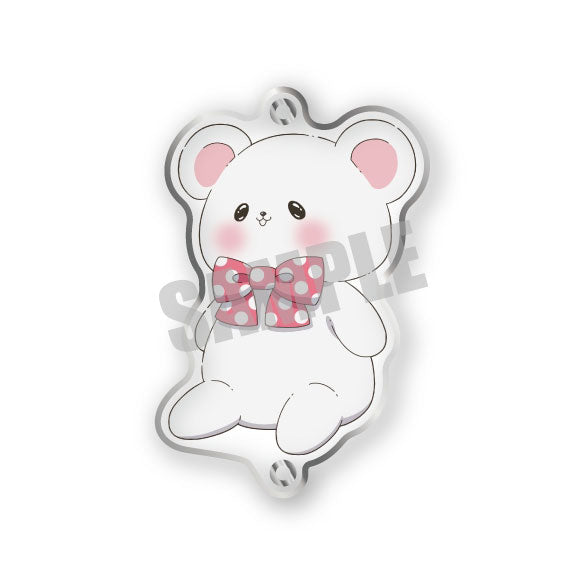 新しい上司はど天然 ちぇいんｺﾚｸｼｮﾝ(公式ﾃﾞﾌｫﾙﾒ) くまってちゃん acrylic keychain (ｷｬﾋﾞﾈｯﾄ)