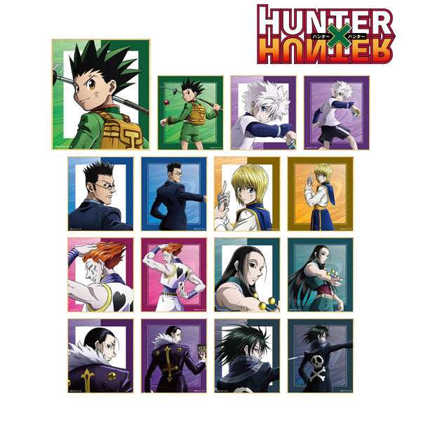 HUNTER×HUNTER 戦う背中ver. TDﾐﾆ色紙 (ｱﾙﾏﾋﾞｱﾝｶ)