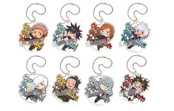 おこして!でふぉ 呪術廻戦 混戦!!! ｱｸﾘﾙｷｰﾎﾙﾀﾞｰ acrylic keychain (ﾀｶﾗﾄﾐｰｱｰﾂ)