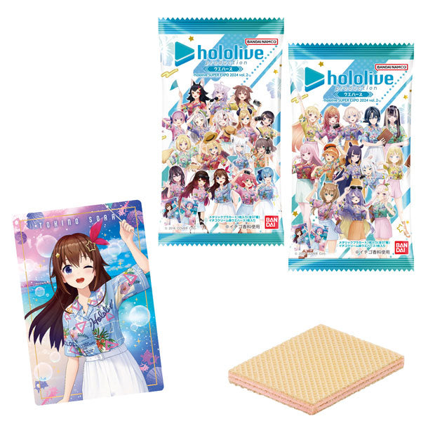 ﾎﾛﾗｲﾌﾞﾌﾟﾛﾀﾞｸｼｮﾝ ｳｴﾊｰｽ hololive Super EXPO 2024 vol.2 (BANDAI)  wafer card