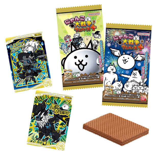(BANDAI) にゃんこ大戦争ウエハース＋５wafer card
