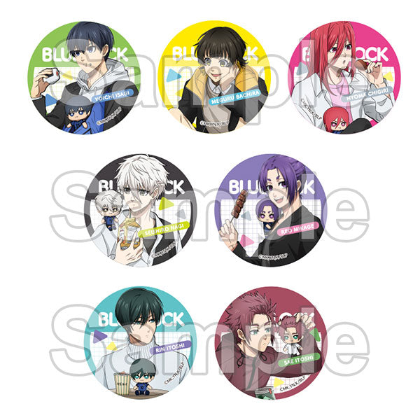 ブルーロック トレーディング缶バッジ 食べ歩き badge (読売TVｴﾝﾀｰﾌﾞﾗｲｽﾞ)