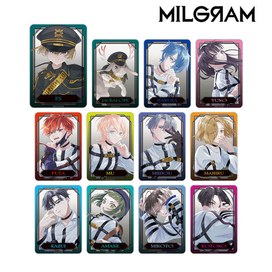 Milgram Live Event「hallucination」ver. TDｱｸﾘﾙｶｰﾄﾞ (ｱﾙﾏﾋﾞｱﾝｶ)  acrylic card