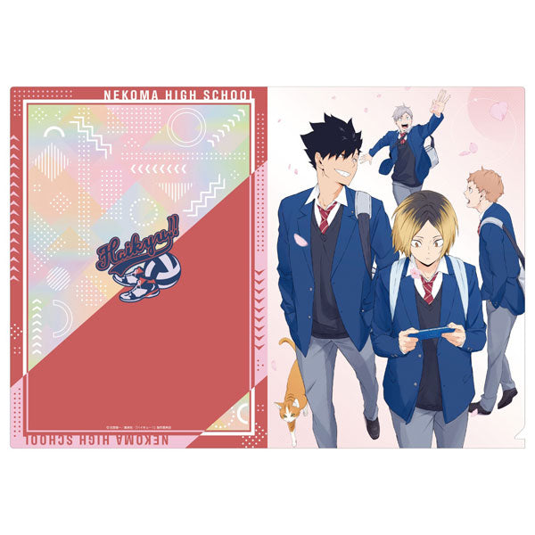 アニメ「ハイキュー!!」 クリアファイル3 file (EN-SKY)