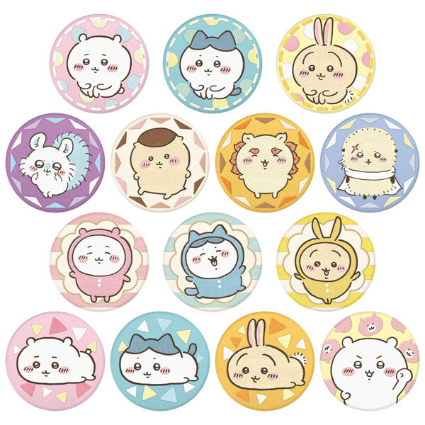 (BANDAI) ちいかわ 刺繍缶バッジBiscuit