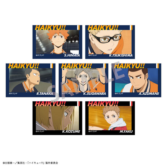 (ｶﾐｵｼﾞｬﾊﾟﾝ) ハイキュー!! トレーディングスクエア缶バッジVOL.３