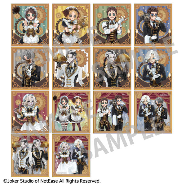 (ｶﾐｵｼﾞｬﾊﾟﾝ) 第五人格 TDﾐﾆ色紙 ﾒｲﾄﾞ&ﾊﾞﾄﾗｰ×ｽﾁｰﾑﾊﾟﾝｸ (再販)