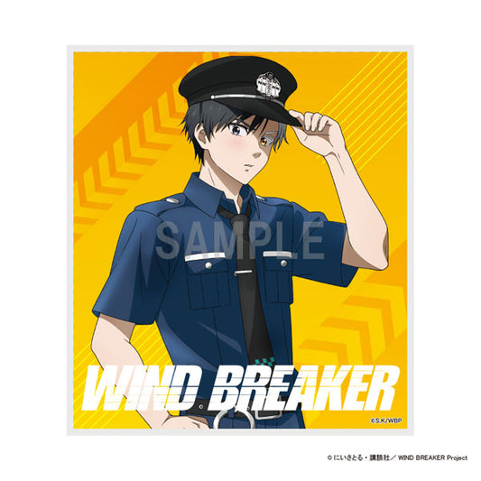 (ｼｰﾜﾝ) WIND BREAKER ミニ色紙 桜 遥 警官ver