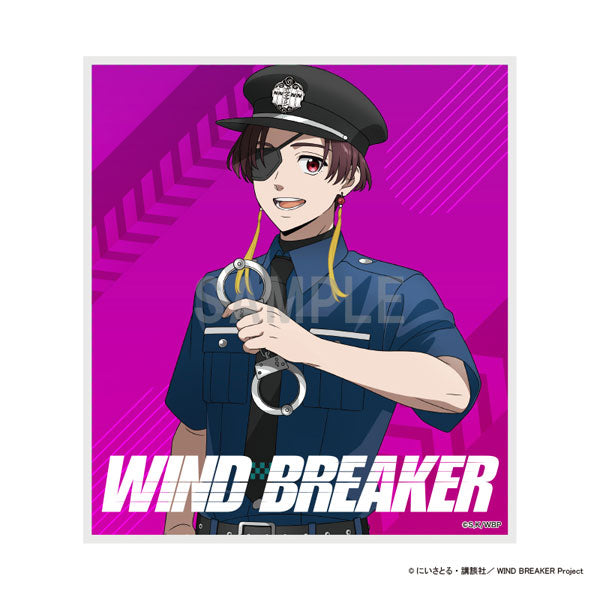 (ｼｰﾜﾝ) WIND BREAKER ミニ色紙 蘇枋 隼飛 警官ver