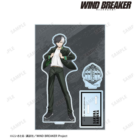 (ｱﾙﾏﾋﾞｱﾝｶ) WIND BREAKER 桜 遥 ﾊﾟｰﾂ付BIGｱｸﾘﾙｽﾀﾝﾄﾞ