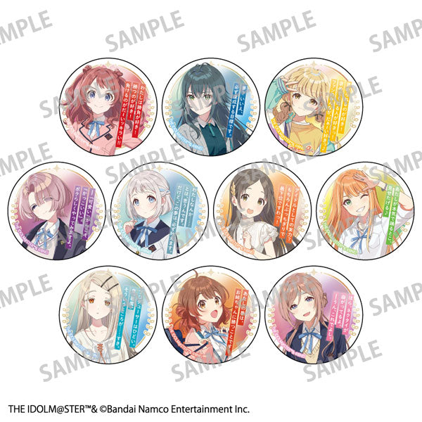 (ｶﾐｵｼﾞｬﾊﾟﾝ) 学園アイドルマスター トレーディングメタリック缶バッジ