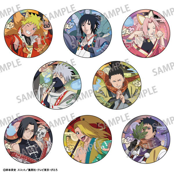 (ｶﾐｵｼﾞｬﾊﾟﾝ) NARUTO 疾風伝 TD和紙風缶ﾊﾞｯｼﾞ/妖怪ｱﾚﾝｼﾞ衣装