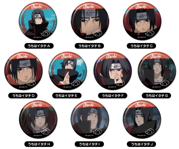(Hasepro) NARUTO 疾風伝 ﾒﾓﾘｰCANﾊﾞｯｼﾞ うちはｲﾀﾁBOX