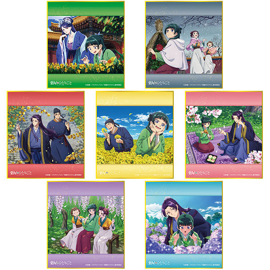 (MOVIC) 薬屋のひとりごと ﾐﾆ色紙ｺﾚｸｼｮﾝvol.2
