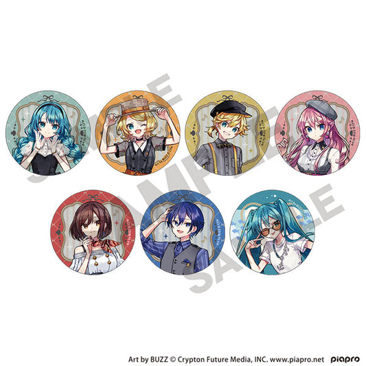 (ｸﾗｯｸｽ) 初音ミク TDグリッター缶バッジ レトロ☆神戸2025