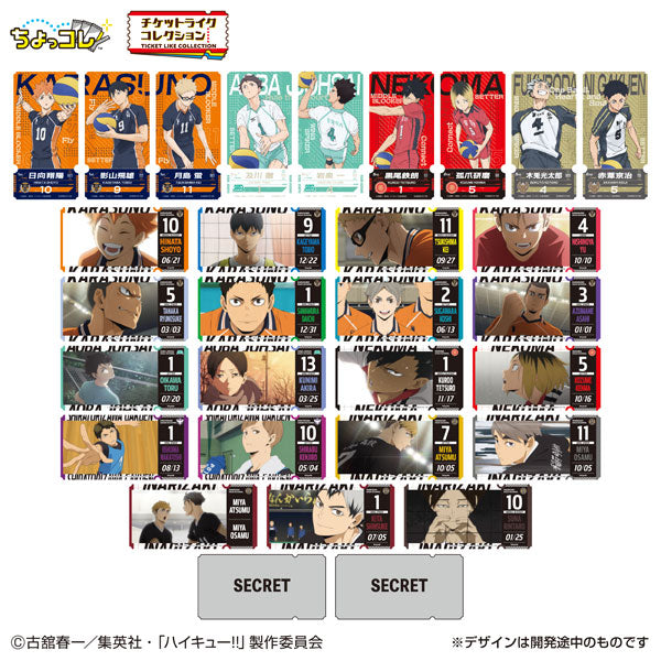 (BANDAI Life) チケットライクコレクション　ハイキューVol.2