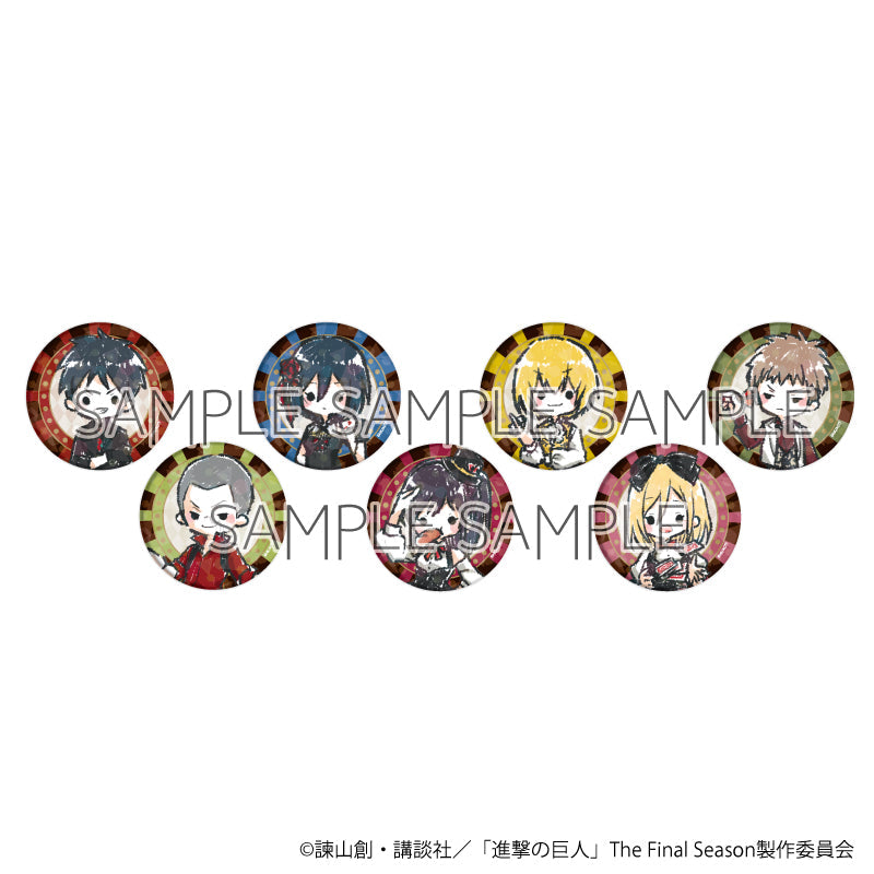 ホログラム缶バッジ(65mm) 05/カジノディーラーVer. BOX(全7種