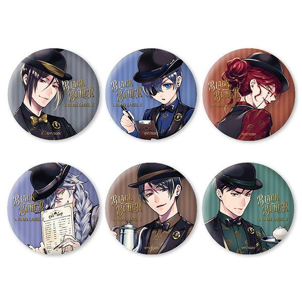 「黒執事 Black Label」トレーディング缶バッジ Cafe & Shop Edition (池袋)