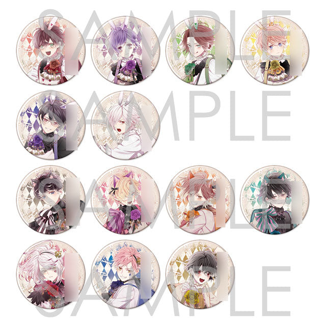 DIABOLIK LOVERS ALICE IN MILLENNIUM DREAM【不思議の血の国▼貪欲メッセージ入り】缶バッジ (IKE)