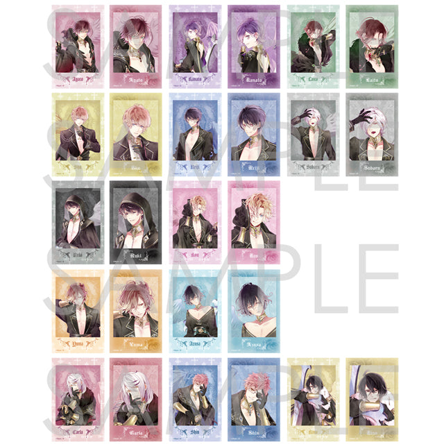 DIABOLIK LOVERS FALLEN ANGELS ポラ風ラメカード (池袋)