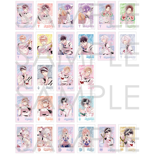DIABOLIK LOVERS 包帯▼ラヴァーズ ポラ風ラメカード(池袋)