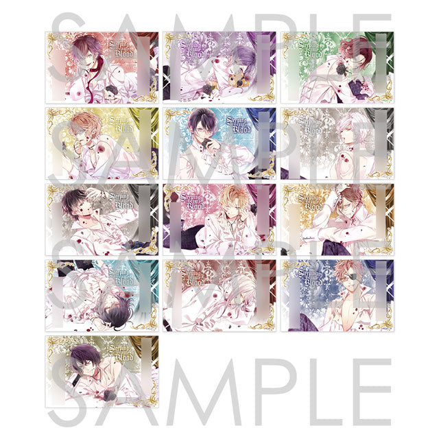 DIABOLIK LOVERS Sleeping Beauty Blood【貴女を強奪▼甘美なメッセージ入り】クリアカード (IKE)