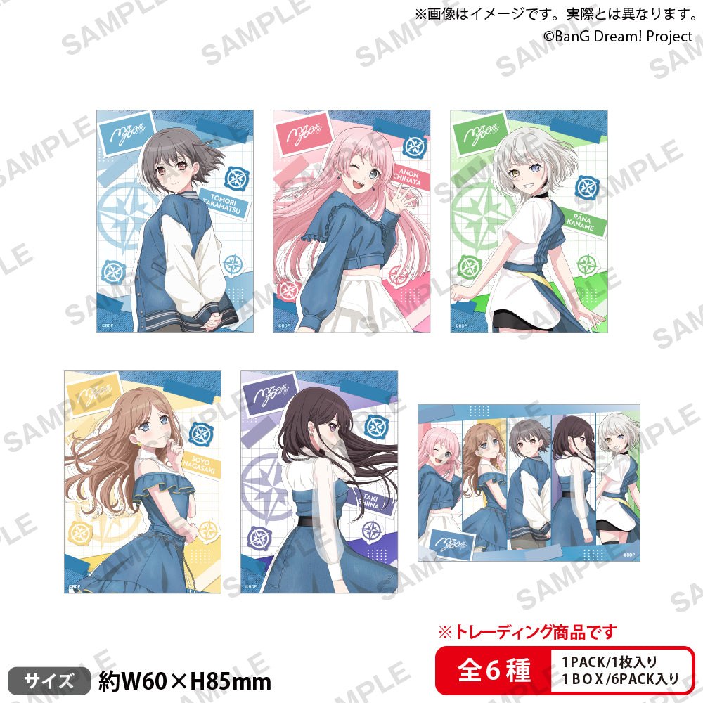 BanG Dream!　トレーディングメタリックフォト風コレクション wind ver. (池袋)