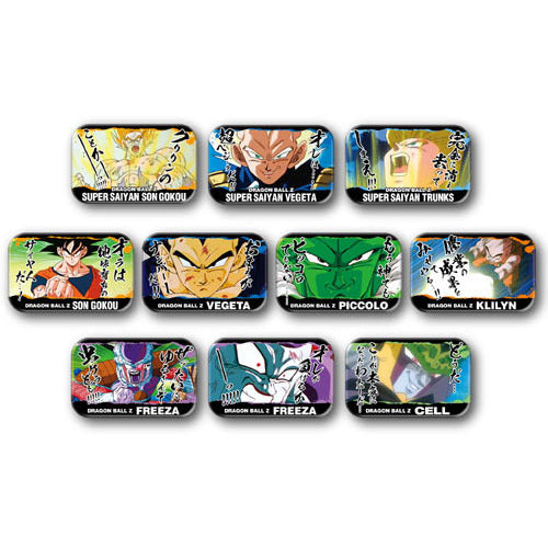 「ドラゴンボールZ まるかくカンバッジ」tcb