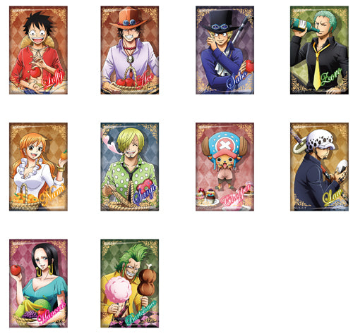 ONE PIECE ブレイクタイム スクエア缶バッジ
