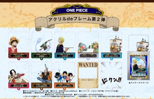 ONE PIECE ワンピース アクリル de フレーム 第2弾