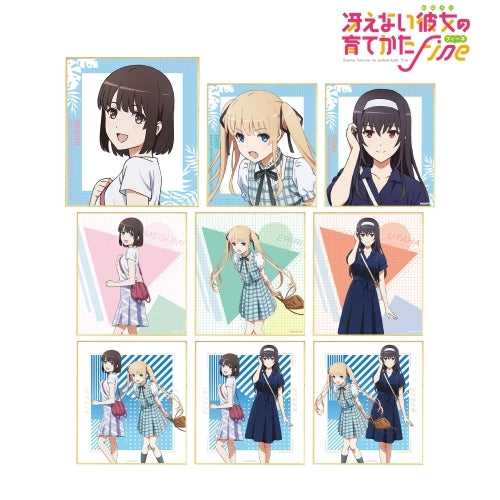 冴えない彼女の育てかた Fine 描き下ろしイラスト 夏のお出かけver. トレーディングミニ色紙