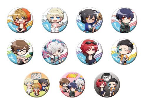 【グッズ-バッチ】 WAVE!! ～サーフィンやっぺ!!～  ちゃいキャラトレーディング 缶バッジ tcb