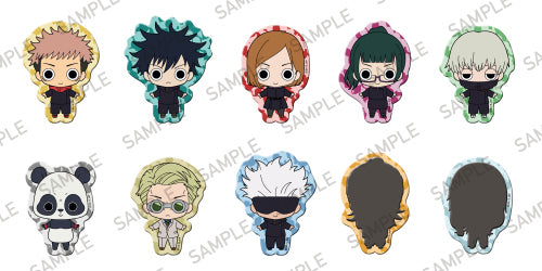 「呪術廻戦」 ぎょっコレクリアクリップバッジ BOX（全10種）Jujutsu Kaisen kh.廿444